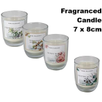 Fragranced Candle - 7 x 8cm, Assorted